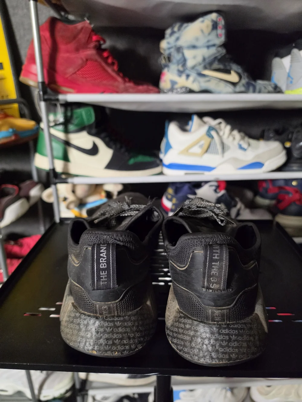 🔥 Adidas NMD R1 Triple Black Sneakers Men Size 12